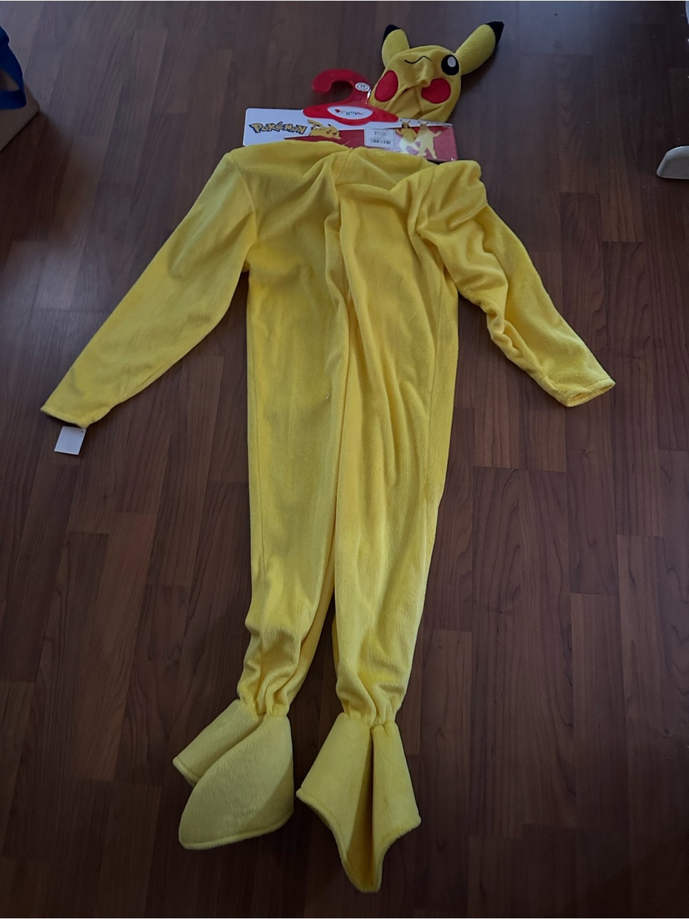 Costume-Yellow Pikachu-Inspired Kids One-Piece Costume